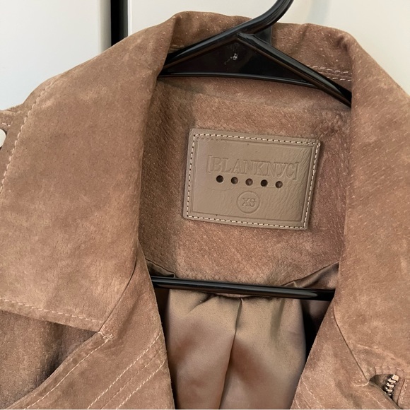 BLANK NYC Suede Leather Motorcycle Jacket - Picture 5 of 5
